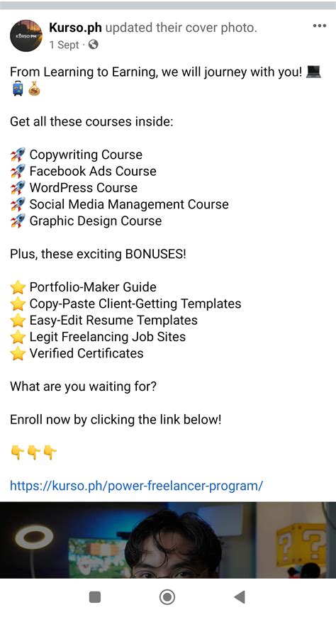 Kurso. Ph and other freelancing course for beginners.
